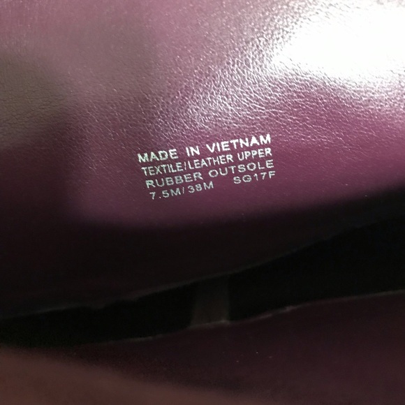 Michael Kors Wine Suede Over-the-Knee Heeled Boots - Picture 8 of 8